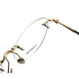 Rimless Titanium Glasses LE1320_Gold