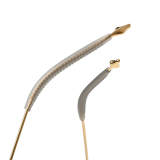 Rectangle Titanium Glasses LE1289_Gold