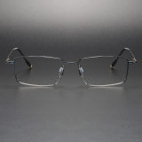 Titanium Eyeglasses LE1063_Blue - Gunmetal