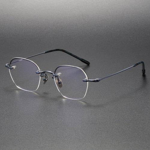 Titanium Eyeglasses LE1066_Blue
