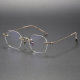 Titanium Eyeglasses LE1066_Gold - Gunmeta