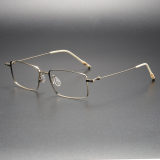Titanium Eyeglasses LE1063_Black - Gold