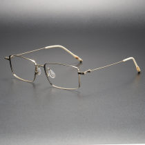 Titanium Eyeglasses LE1063_Black - Gold