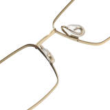 Titanium Eyeglasses LE1063_Black - Gold