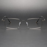 Titanium Eyeglasses LE1063_Gunmetal