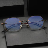 Titanium Eyeglasses LE1066_Bronze