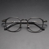 Titanium Eyeglasses LE1036_Black - Gunmetal