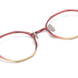 Titanium Eyeglasses LE1048_Red - Gold