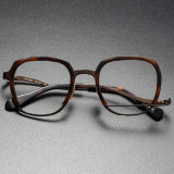 Acetate & Titanium Eyeglasses LE0431_Tortoise