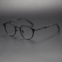 Titanium Eyeglasses LE1036_Black Titanium Eyeglasses LE1036_Black