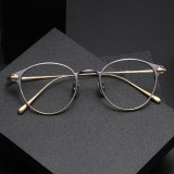 Titanium Eyeglasses LE1039_Gunmetal - Gold