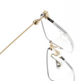 Titanium Eyeglasses LE1061_Black - Gold