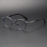 Titanium Eyeglasses LE1036_Blue - Silver