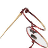 Titanium Eyeglasses LE1048_Red - Gold