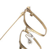 Titanium Eyeglasses LE1041_Black - Gold