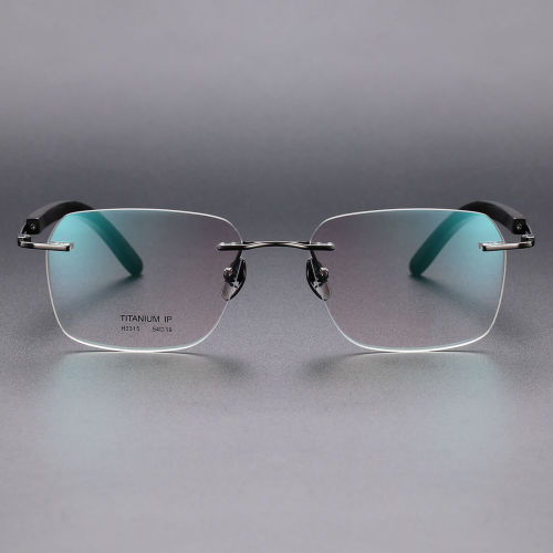 Titanium Eyeglasses LE1028_Gunmetal