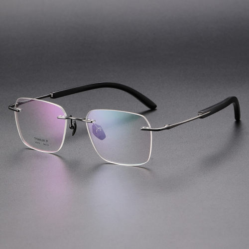 Titanium Eyeglasses LE1028_Gunmetal