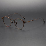 Titanium Eyeglasses LE1039_Bronze