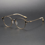 Titanium Eyeglasses LE1030_Black Gold