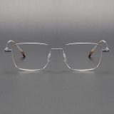 Titanium Eyeglasses LE1033_Silver
