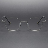 Titanium Eyeglasses LE1029_Gunmetal