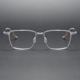 Titanium Eyeglasses LE1034_Black - Gold