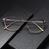 Titanium Eyeglasses LE1035_Purple - Gold