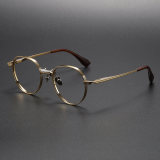 Titanium Eyeglasses LE1057_Gold - Silver