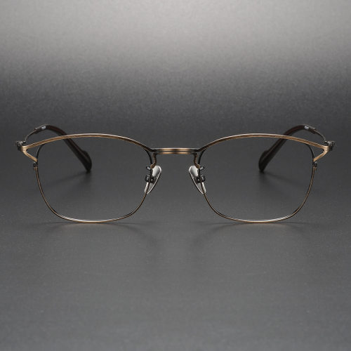 Titanium Eyeglasses LE1055_Bronze