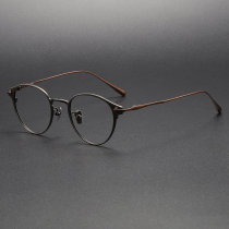 Titanium Eyeglasses LE1039_Gunmetal - Bronze