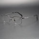 Titanium Eyeglasses LE1055_Black - Silver