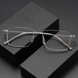 Titanium Eyeglasses LE1009_Silver