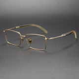 Titanium Eyeglasses LE1017_Gold