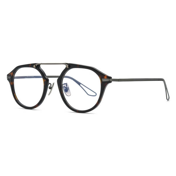 Acetate & Titanium Eyeglasses LE0688_ Tortoise Shell