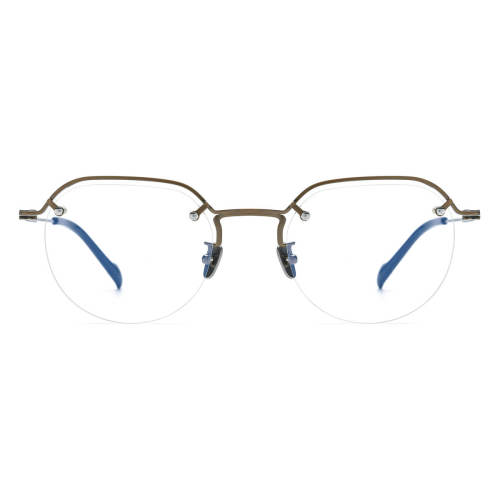Titanium Eyeglasses LE0680_Brown