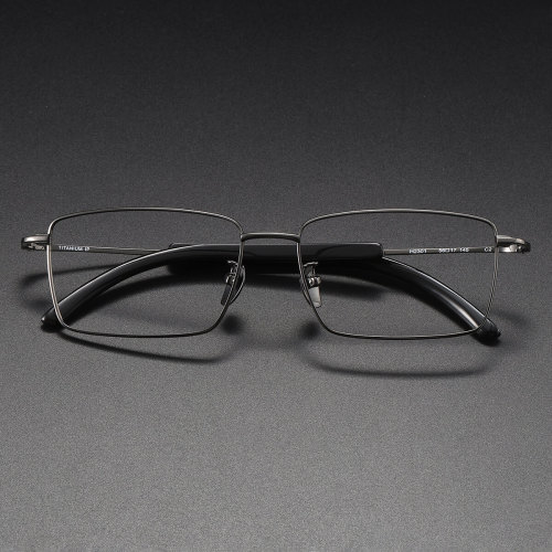 Titanium Eyeglasses LE1017_Gunmetal