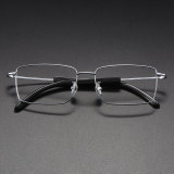 Titanium Eyeglasses LE1017_Silver