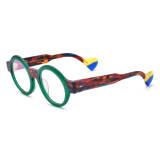 Acetate Eyeglasses LE0722_Matte Green