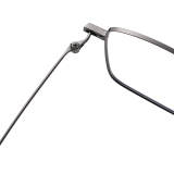 Square Titanium Eyeglasses LE1015_Gunmetal