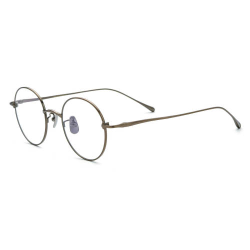 Titanium Eyeglasses LE0681_Brown