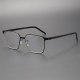 Square Titanium Eyeglasses LE1014_Black