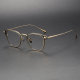 Titanium Eyeglasses LE1005_Black - Gold