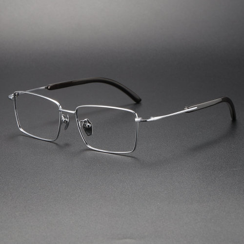 Titanium Eyeglasses LE1017_Silver