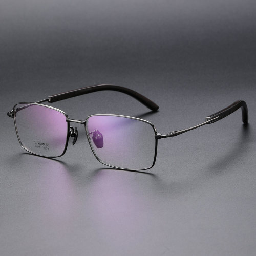 Titanium Eyeglasses LE1018_Gunmetal