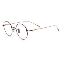 Titanium Eyeglasses LE0681_Gradient Red