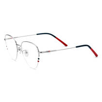 Titanium Eyeglasses LE0595_Silver Titanium Eyeglasses LE0595_Silver
