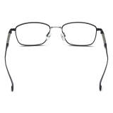 Oval Titanium Eyeglasses Frame LE0588_Black