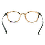 Titanium Eyeglasses LE0592_Green - Gold