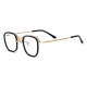 Square Titanium Eyeglasses Frame LE0593_Black