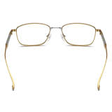 Oval Titanium Eyeglasses Frame LE0588_Gold